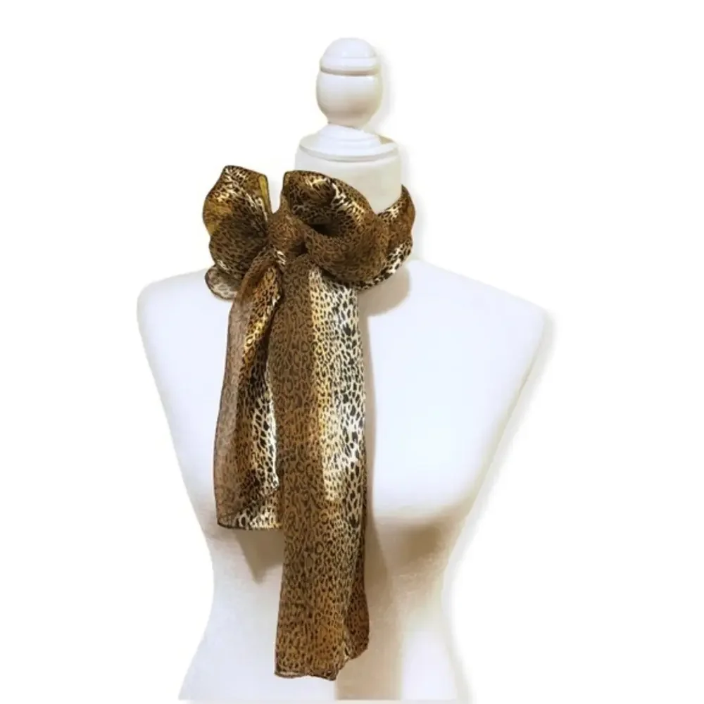 Vintage Animal‎ Print Ladies Scarf